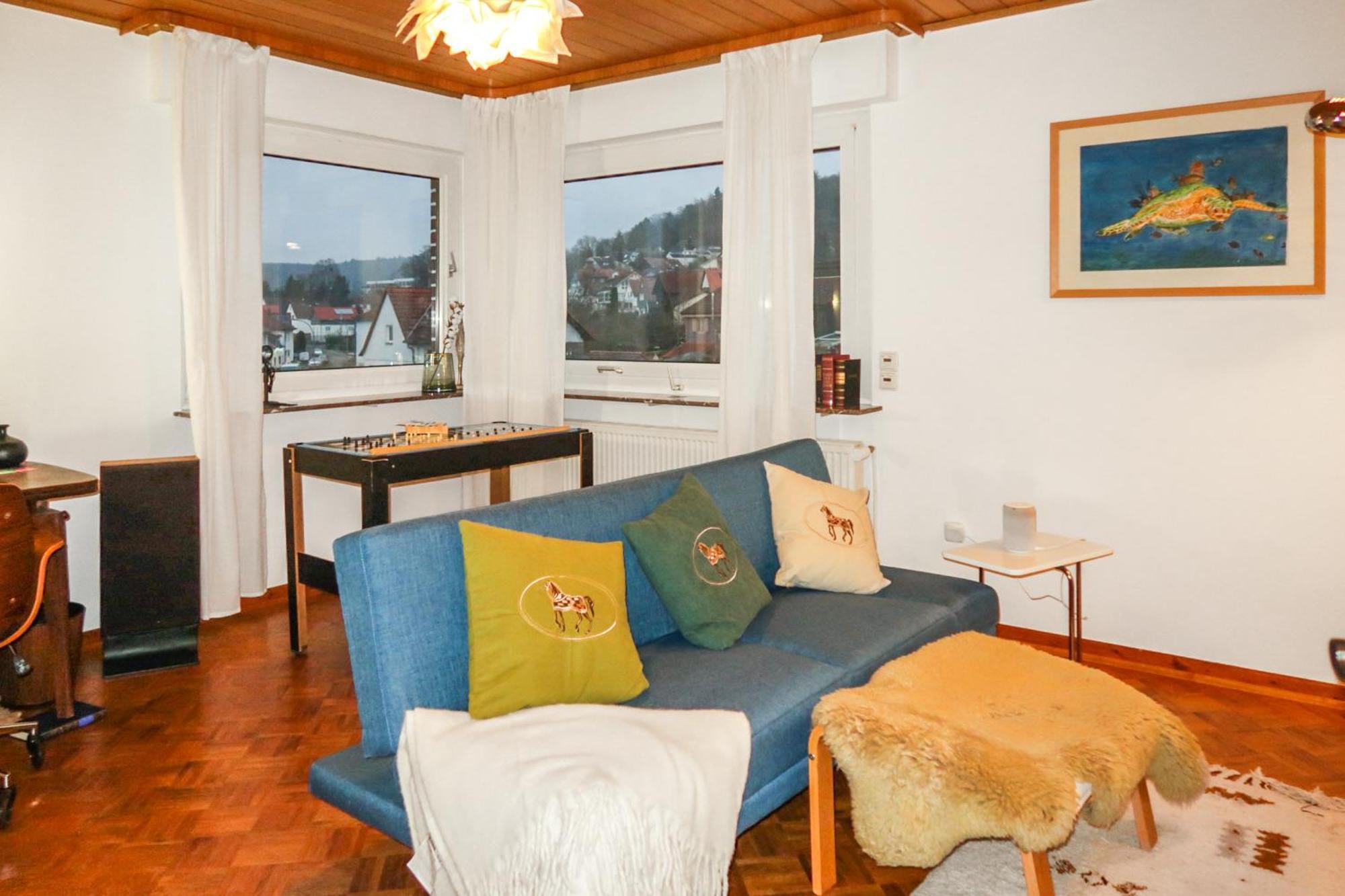 Homestay - Panoramablick Ueber Buedingen Екстериор снимка