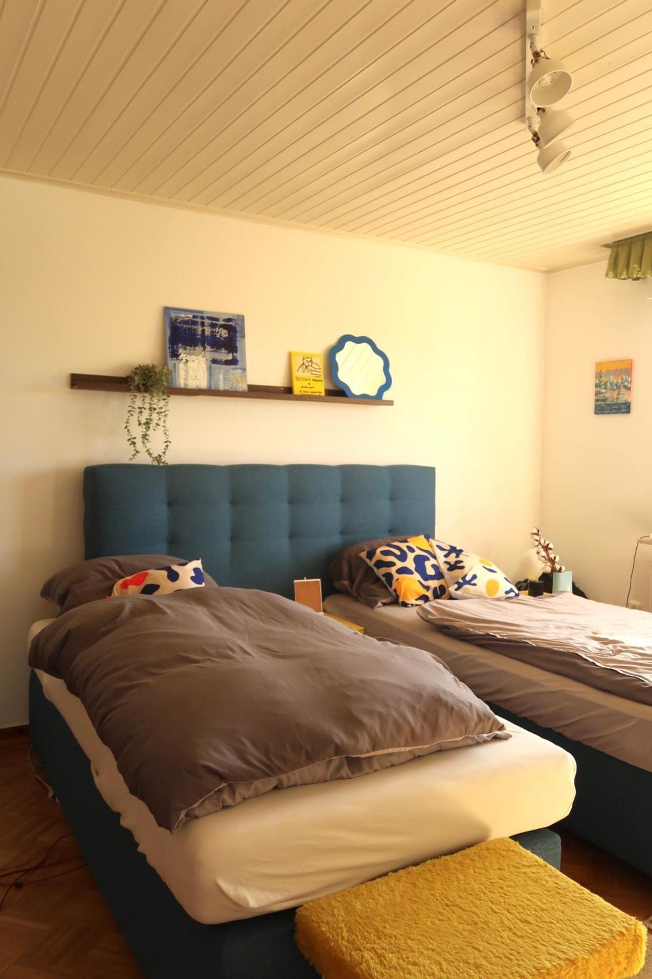 Homestay - Panoramablick Ueber Buedingen Екстериор снимка
